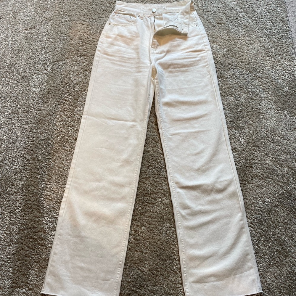 Super High arise 90s Straight Leg